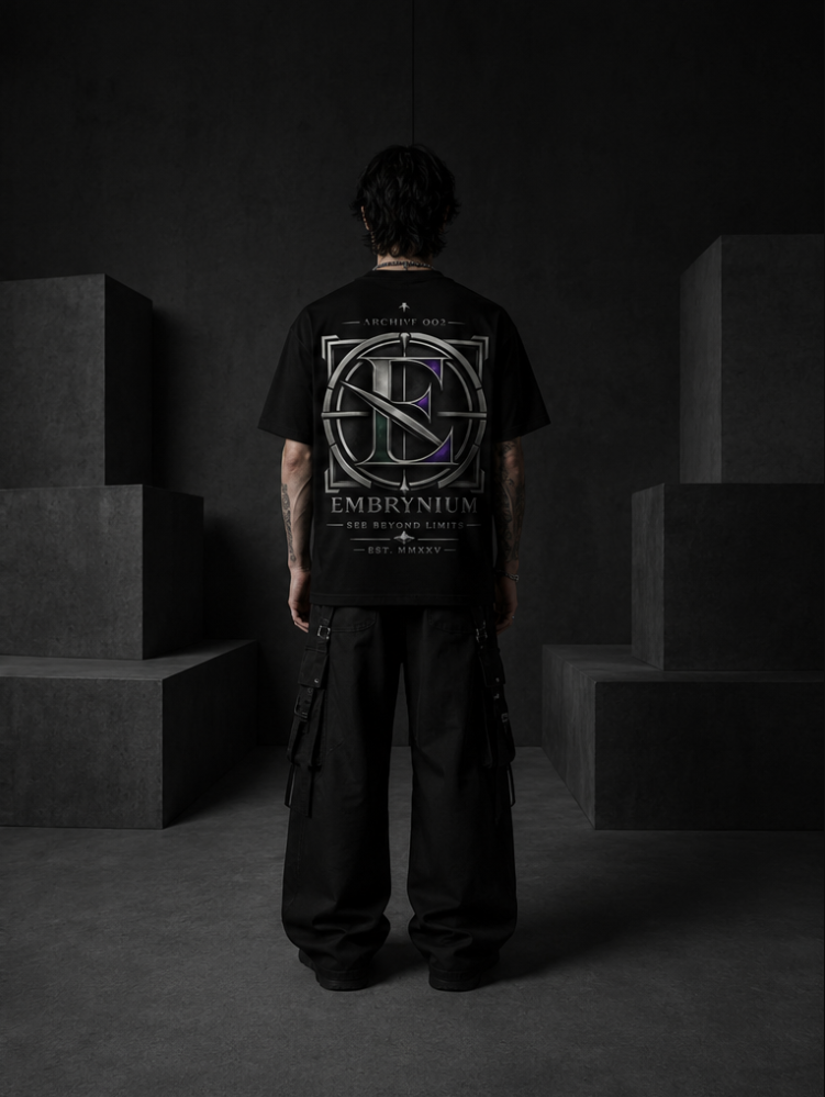 Archive 002 Evolution black back shirt