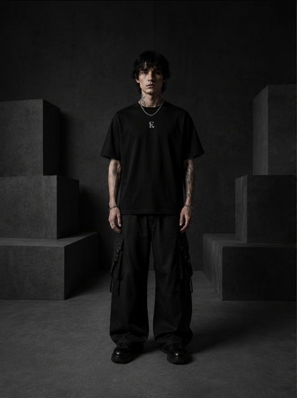 Archive 002 Evolution black front shirt
