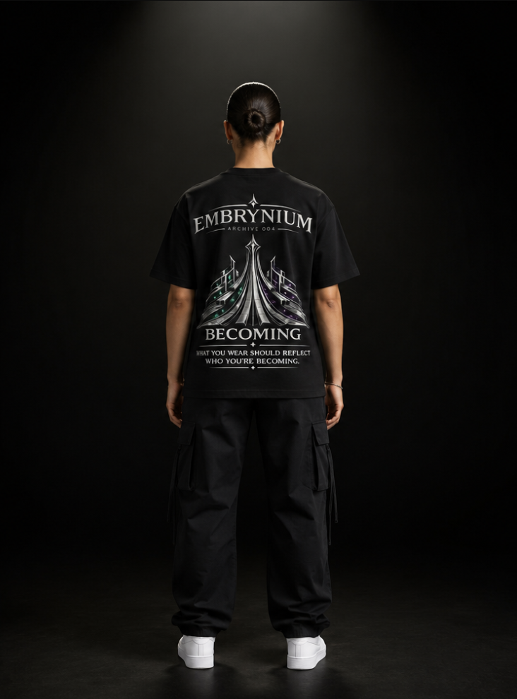 Archive 004 Evolution black back shirt